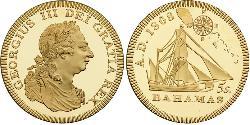 5 Shilling 奧地利帝國 (1804 - 1867) 金 喬治三世 (1738-1820)