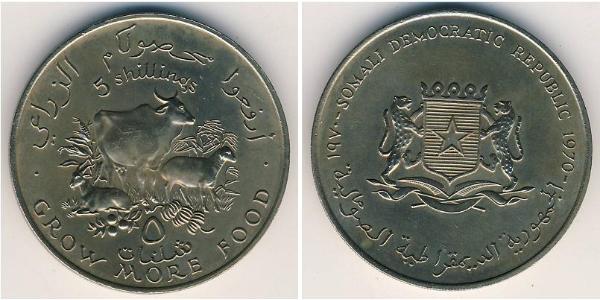5 Shilling Somalia 銅/镍 