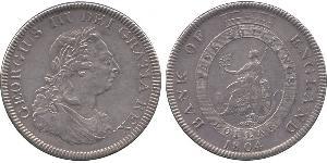 5 Shilling / 1 Dollar Royaume-Uni de Grande-Bretagne et d