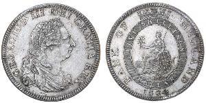 5 Shilling / 1 Dollar British Empire (1497 - 1949) / United Kingdom of Great Britain and Ireland (1801-1922) Silver George III (1738-1820)