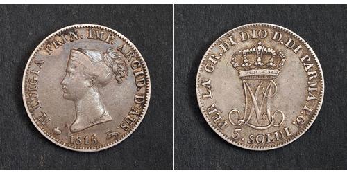 5 Soldo Italy Silver 