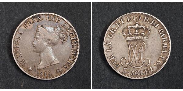 5 Soldo Italy Silver 