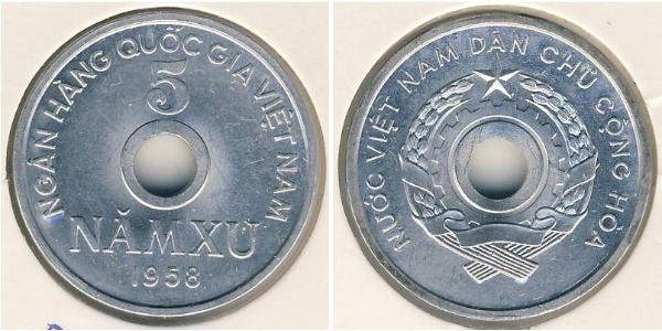 5 Sou Vietnam Aluminio 