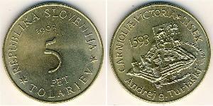5 Tolar Slovenia Ottone 
