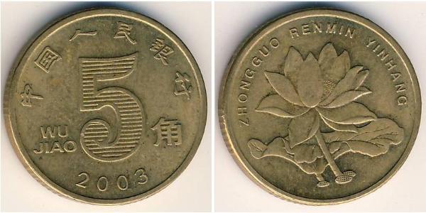 5 Yuan República Popular China  