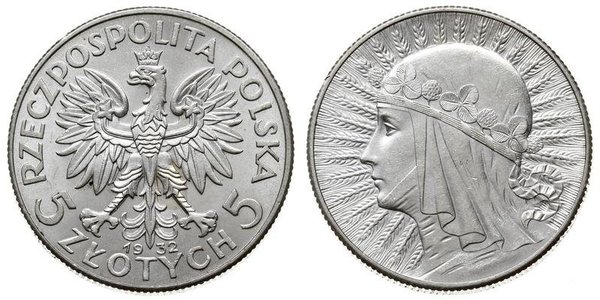 5 Zloty Deuxième République de Pologne (1918 - 1939) Argent Jean III Sobieski (1629-1696)