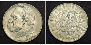 5 Zloty Seconda Repubblica Polacca (1918 - 1939) Argento Józef Piłsudski