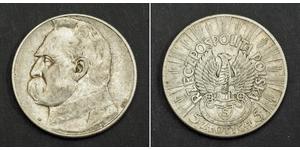 5 Zloty Seconda Repubblica Polacca (1918 - 1939) Argento Józef Piłsudski