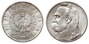 5 Zloty Seconda Repubblica Polacca (1918 - 1939) Argento Józef Piłsudski