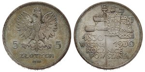 5 Zloty Second Polish Republic (1918 - 1939) Silver 