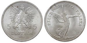 5 Zloty 波兰第二共和国 (1918 - 1939) 銀 