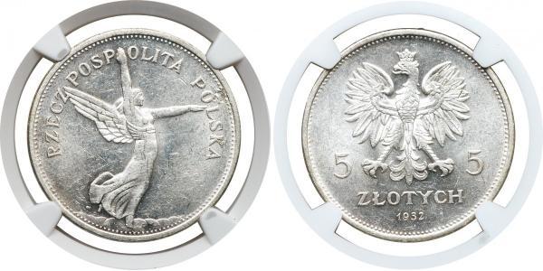5 Zloty 波兰第二共和国 (1918 - 1939) 銀 