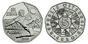 5 Євро Австрійська Республіка (1955 - )  