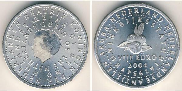 5 Євро Королівство Нідерланди (1815 - ) Срібло 