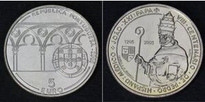 5 Євро Португалія Срібло 