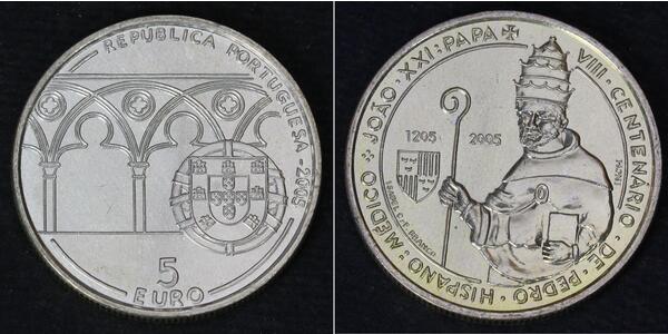5 Євро Португалія Срібло 