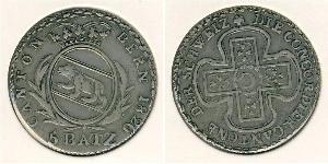 5 Батц Швейцария Серебро 
