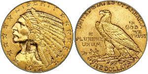5 Долар США (1776 - ) Золото 