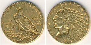 5 Долар США (1776 - ) Золото 