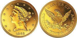 5 Долар США (1776 - ) Золото 