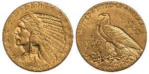 5 Доллар США (1776 - ) Золото 