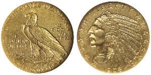 5 Доллар США (1776 - ) Золото 
