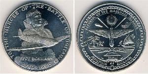 5 Доллар Маршалловы Острова Никель/Медь 