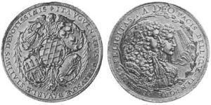 5 Дукат Бавария (курфюршество) (1623 - 1806) Золото 