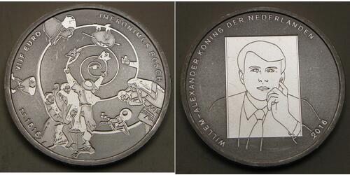 5 Евро Нидерланды Серебро 