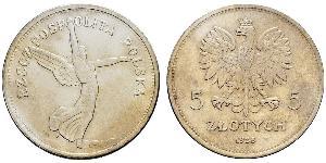 5 Злотий Польська республіка (1918 - 1939) Срібло 