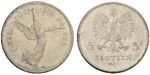 5 Злотий Польська республіка (1918 - 1939) Срібло 