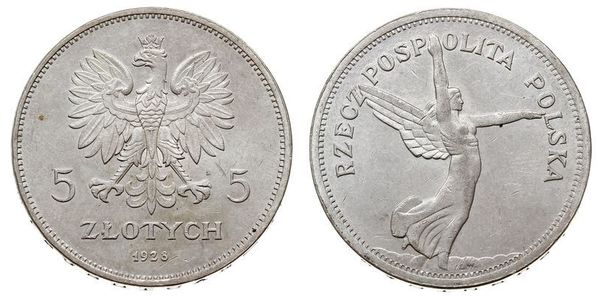 5 Злотий Польська республіка (1918 - 1939) Срібло 