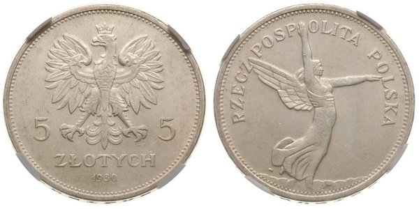 5 Злотий Польська республіка (1918 - 1939) Срібло 