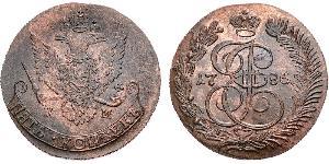 5 Копійка Російська імперія (1720-1917) Мідь Катерина II (1729-1796)