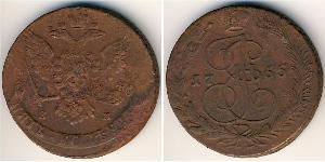 5 Копійка Російська імперія (1720-1917) Мідь Катерина II (1729-1796)