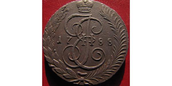 5 Копійка Російська імперія (1720-1917) Мідь Катерина II (1729-1796)