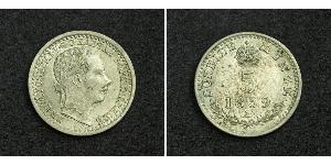 5 Крейцер Австрійська імперія (1804-1867) Срібло Франц Иосиф I (1830 - 1916)