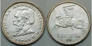 5 Лит Литва (1991 - ) Серебро 