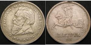 5 Лит Литва (1991 - ) Серебро 