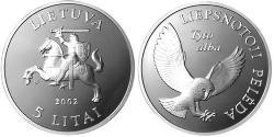 5 Litas Lituania (1991 - ) Plata 