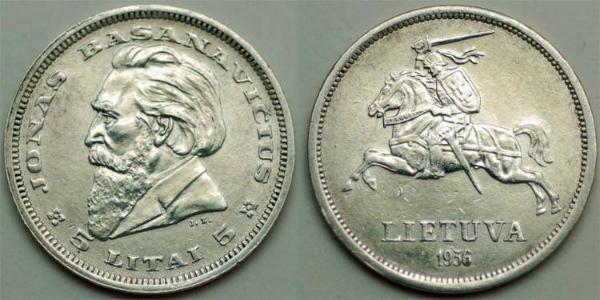5 Літ Литва (1991 - ) Срібло 