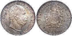 5 Mark Regno di Prussia (1701-1918) Argento Wilhelm I, German Emperor (1797-1888)