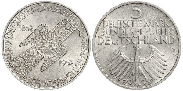 5 Марка ФРГ (1949-1990)  
