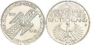 5 Марка ФРН (1949-1990)  