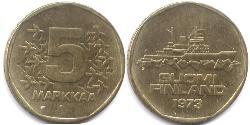 5 Марка Финляндия (1917 - )  