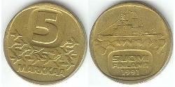 5 Марка Фінляндія (1917 - )  
