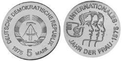 5 Марка Германская Демократическая Республика (1949-1990) Никель/Медь 