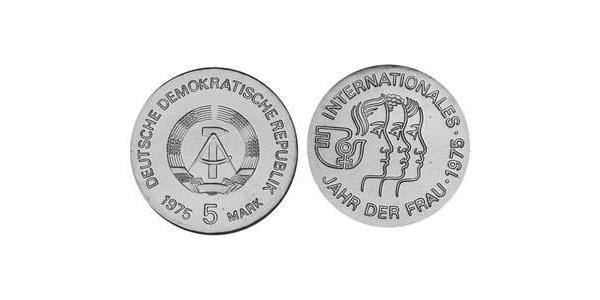 5 Марка Германская Демократическая Республика (1949-1990) Никель/Медь 