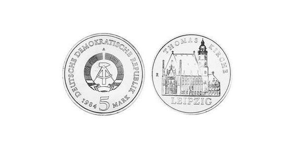5 Марка Германская Демократическая Республика (1949-1990) Никель/Медь 