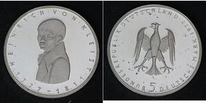 5 Марка Германия Серебро 